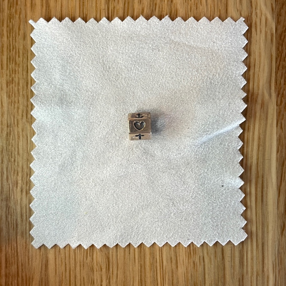 Pandora Heart Anchor Cross Charm (Retired)